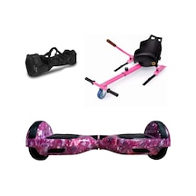 Citymate Elektrikli Kaykay Hoverboard Akıllı Denge 6.5 Inch + Hoverkart + Çanta Extrem Paket D13