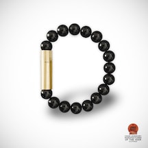 Les Fines Lames Punch Bileklik Brass Oniks - L