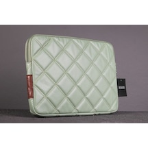 Laptop Çantası / Kılıfı Kapitone Tarzı Suni Deri Iç Ölçüleri: 24.5 X 34.5 Cm Mint Çok Renkli Laptop Çantası / Kılıfı Kapitone Tarzı Suni Deri Iç Ölçüleri: 24.5 X 34.5 Cm Mint Çok Renkli