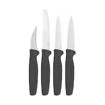 Excellent Houseware Paslanmaz Bıçak Seti 4'lü Çok Renkli