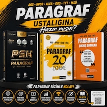 Paragrafı Sevdiren Hoca Tyt Ayt Msü Kpss Ales Dgs Paragraf Soru Bankası & Paragraf Çıkmış Sorular & Ezberbozan Paragraf Deneme Seti