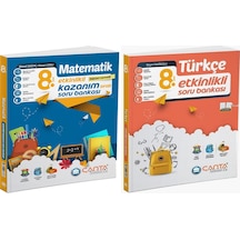 Çanta 2025 8. Sınıf Lgs Matematik + Türkçe Etkinlikli Kazanım Soru Seti 2 Kitap