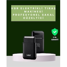 Usb Şarjlı Traş Makinesi Piston + Ağ Başlık, 600 Mah Batarya -