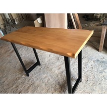 Bintaşmobilya Naturel Kütük Bar Masa