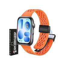 Air-loop Huawei Watch Fit 5/fit 5 Pro/fit 4/fit 4 Pro/fit 3 İle Uyumlu Kordon Manyetik Kilit Mekanizmalı Fit 5 Kordon Nefes Alabilen Delikli Tasarım Huawei Fit 5 Pro Kordonu Çok Renkli