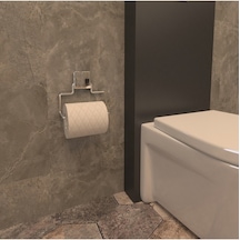 Decorev Dc-4774 Dekoratif Yapıştırmalı Metal Banyo Wc Kağıtlık As