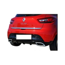 Renault Clio 4 Hb Uyumlu Egsoz Çıkış Kromu 2 Parça 2012-2019 Paslanmaz Krom