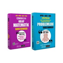 Pegem Kpss Meb-ags Ales Dgs Kolay Matematik + Ezberbozan Problemler Soru 2 Li Set Pegem Akademi Yayı