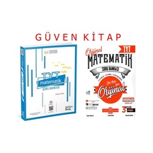 Üçdörtbeş Orijinal Yayınları Tyt Matematik Soru Bankası Seti
