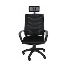 Berlin Fileli Joy Müdür Koltuğu Siyah