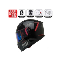 M910 Stinger Motosiklet Kaskı Spoiler Mod Güneş Vizörlü Full Face Kask Çok Renkli