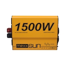 Mexxsun 12V Volt-1500W Watt Tam Sinüs İnverter (220V Çevirici)