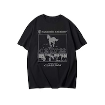 Startmore Siyah Deftones Oversize Unisex