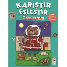 Meslekleri Keşfet-Karıştır Eşleştir - M. Sacide Kafalı - Sincap Kitap
