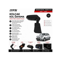 Nissan Micra 2010 - 2017 Kolçak Kol Dayama Siyah