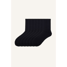 Defacto Unisex 7li Pamuklu Çorap Seti I3271aunsbk23 Siyah-bk23