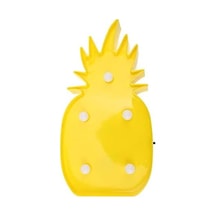 Ad96yt0057 Ananas Şeklinde Ledli Dekoratif Eğlenceli Çocuk Gece Lambası Ve Çok Amaçlı Aydınlatıcı Dekor