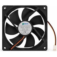 12cm 12volt 25mm 120x120x25mm 12v 0.50a Rulmanlı Fan