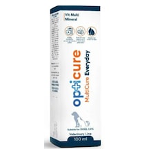 Opticure Multicure Everyday 100 Ml Kedi Ve Köpek Multivitamin Sıvı Takviye Günlük Bağışıklık & Tüy Desteği