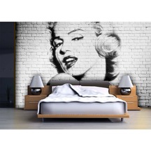 Marilyn Monroe Duvar Kağıdı - 3D Taş