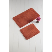 Chilai Home Colors Of 2 Lı Set Kiremit Banyo Halısı
