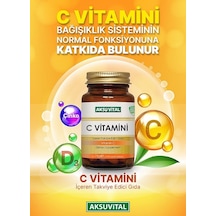 C Vitamini Aksu Vital 1250 Mg 60 Kapsül