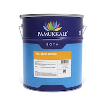 Pamukkale Yol Çizgi Boyası Solvent Bazlı 20 Kg Ral 7044 İpek Gri