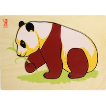 Panda Ahşap Puzzle