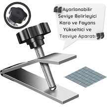 Ayarlanabilir Seviye Belirleyici Fayans Yükseltici Aparat