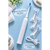 Ers Beyaz Elektrikli Diş Fırçası 500 Mah Bataryalı