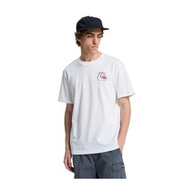 Quiksilver Evo Bs Erkek Beyaz Tişört
