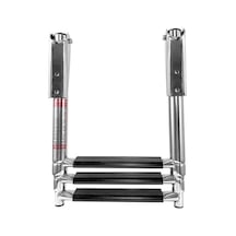 Erol Teleskopik Merdiven 3 Basamaklı Platform Üstü 254x879 mm