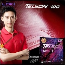 Telson 100 Japon Teknolojisi Masa Tenisi Raket Lastiği Profesyonel Siyah
