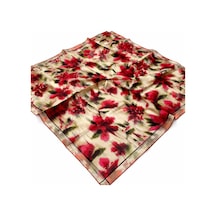 Silk Home Tivil Saf İpek 11502 - 05 Kırmızı Soyut Desen