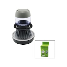 Standlı Depolu - Deterjan Hazneli Bulaşık - Lavabo Fırçası 4767 Çok Renkli