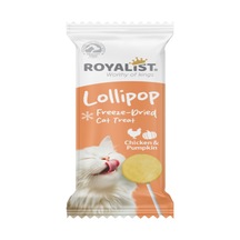 Tavuklu & Balkabaklı Kedi Lolipopu 5'li Set