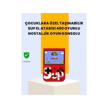 400 Oyunlu Taşınabilir Retro El Konsolu - Hs08371092-3929 Renkli