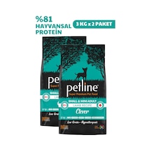 Petline Clever Small & Mini Adult Kuzu Etli Küçük Irk Yetişkin Kuru Köpek Maması 2 x 3 KG