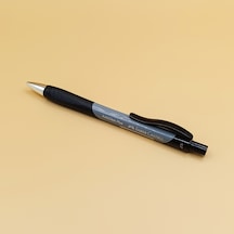 Faber-castell Autoclick Plus 0.7 Mm Uçlu Kalem Ergonomik Tutuşlu Gri - Siyah