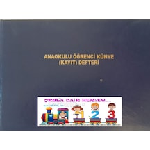 Anaokulu Öğrenci Künye Defteri