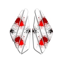 Universal Motosiklet Yan Pad 3d Sticker 012 Diğer