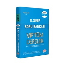 Editör Yayınları 8. Sınıf Vıp Tüm Dersler Soru Bankası  Mavi Kitap