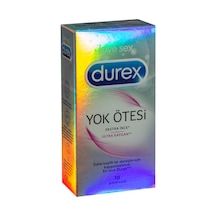 Durex Yok Ötesi 10'lu Ekstra İnce Prezervatif 5'li Avantaj Paketi Mıchu