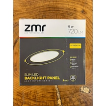 Zmr 9w 6500k-beyaz Işık Spot Led Panel Kutu İçeriği 2 Adettir