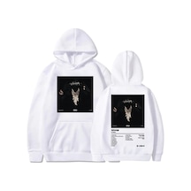 Beyaz Unisex Lil Baby Wham Who Hard As Me Heavy Mental Fashion Sweatshirt For Winter Fleece Beyaz