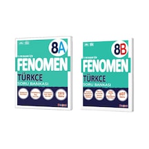 Fenomen Okul 2024 8. Sınıf Lgs Türkçe A + B Soru Bankası Seti 2 Kitap