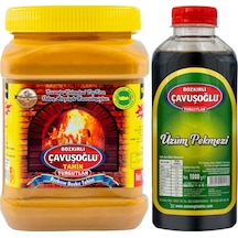 Bozkırlı Çavuşoğlu Odun Ateşinde Bozkır Tahini 930 G + Üzüm Pekmezi 930 G