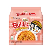 Samyang Buldak Rose Hot Chicken Flavor Ramen 5li Paket