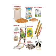 Paraket , Sultan-cennet Papağanı Yem Seti 10'lu