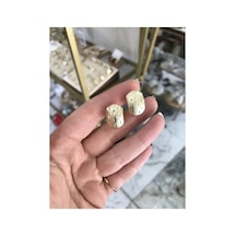 Vintage Model Gold Klipsli Küpe Xuping/kararmaz Altın